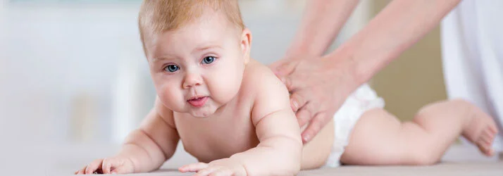Chiropractic Bettendorf IA Baby Massage