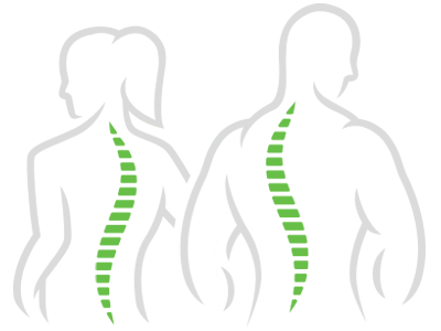 Spine Figures Green